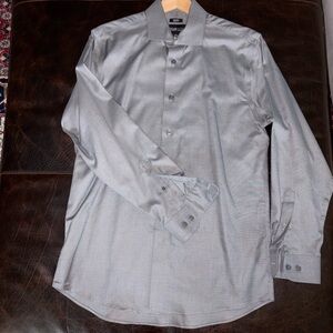 Kenneth Cole Gray Button Down Shirt.